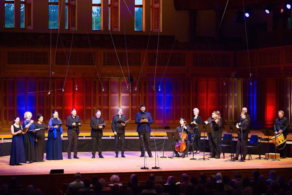 The Boston Camerata at Ozawa Hall, Tanglewood, July 16, 2026; Hilary Scott/BSO photo.